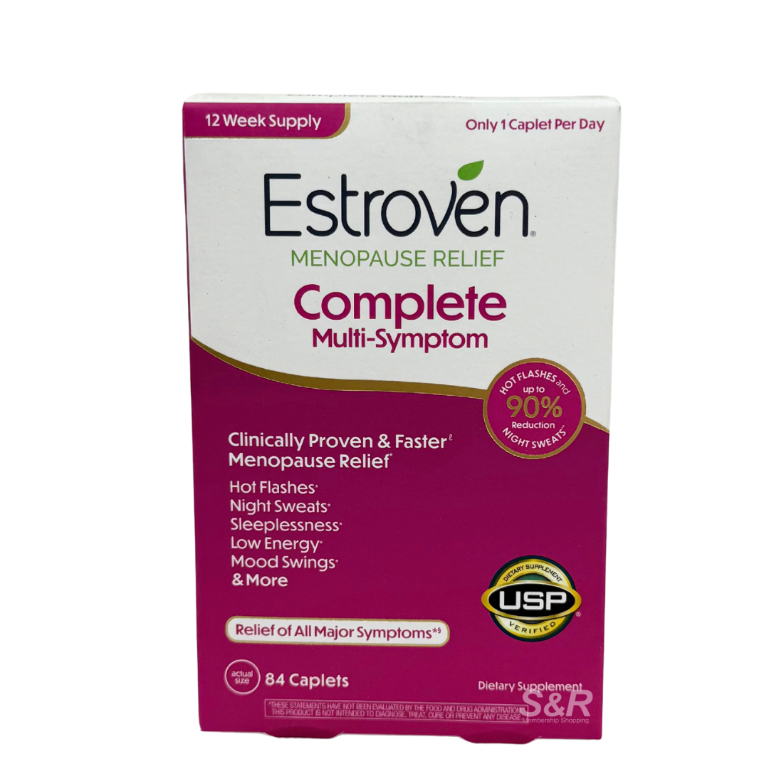 Estroven Menopause Relief Dietary Supplement 84 caplets